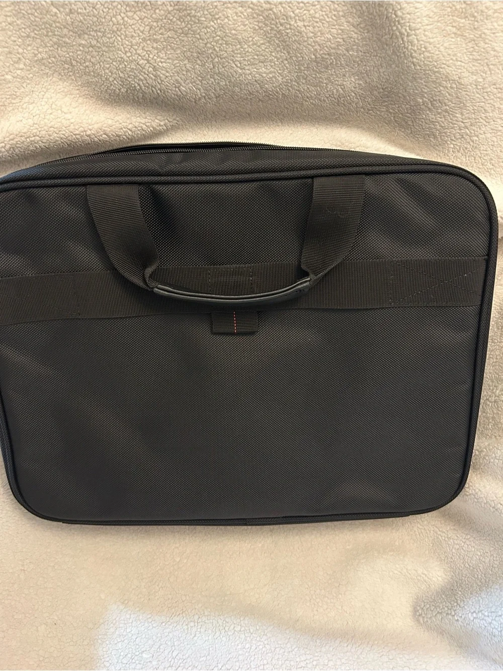 Samsonite Black Men's Laptop Briefcase with Front Organizer